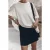 Mikuta The Black Short Slip Skirt Black