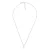 Orphelia ‘Lykke’ Dames 925 Sterling Zilveren Ketting met Hanger – Zilver ZH-7128