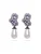 AVANT-GARDE PARIS Oorbellen ‘Bernadetteta’  lila