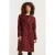 Smashed Lemon Dierenprint jas in rood met zwart |