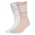 ADIDAS ORIGINALS Sokken ‘3-Stripes Glitter Crew 2 Pairs’  rosa / wit