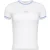 Calvin Klein Ss Color Block Cotton Tee Brilliant White