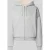 REVIEW relaxed fit sweatjack van katoenmix met teddybontvoering