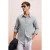 Slim-fit overhemd met knoopkraag