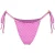 Malelions Women Tara Monogram Bikini Bottom | Magenta