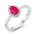 Orphelia Dames 925 Sterling Zilveren Ring – Zilver ZR-7226/RU