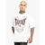 Tapout Doylen Herren T-Shirt Oversize White/Red/Black-L