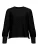 Object Objlaila L/s Re Top Noos Truien & vesten Dames – Sweater – Hoodie – Vest- Zwart –