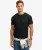 Klassiek Katoenen Linnen T-shirt met Zak Black