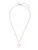 PURELEI Ketting ‘World Map’  rose-goud