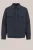 WE Fashion – Heren regular fit overshirt met wollen look – Relaxed Fit – Donkerblauw –