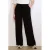 LOLALIZA wide leg high waist casual broek zwart