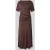 Boss slim fit maxi-jurk van viscosemix model ‘ECAREN’