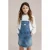 WE Fashion Blue Ridge spijkerjurk medium blue denim