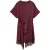 AllSaints Lana Lace Dress Oxblood Red