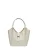 Isabella Rhea Beige Rundleer Tas