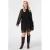MS Mode korte jurk met stippen – zwart/wit