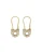 Philipp Plein Jewellery Oorbellen ‘PLEIN SAFETY PIN’  goud