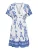 ONLY Zomerjurk ‘ONLMORRISON’  donkerblauw / wit