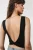 Slim Fit Bootcut Crop Top met Rugdetail