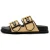 AllSaints Sian Raffia Sandal Natural/black
