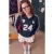 TRENDYOLMİLLA Dames Groen Geborduurd Lang Oversized Sweatshirts