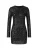 studioselect Cocktailjurk ‘Naya’  zwart / zilver
