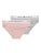 Tommy Hilfiger Underwear Onderbroek  stone grey / rosa / zwart / wit