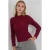 Gestructureerde Slim Fit Halve Col Blouse