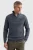 Vanguard Trui Half Zip Collar Cotton Structure Blauw heren