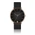 Dameshorloge Amelia Parker Midnight Moon Black Mesh