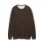 s.Oliver Big Size katoenen regular fit gebreide trui – bruin