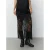 Sofie Schnoor maxi kokerrok met split – zwart