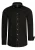 Slim fit overhemd met lange mouwen en contrasterende stiksels