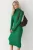 Geribbelde Turtleneck Bodycon Gebreide Jurk