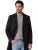 BOSS Black manteljas H-Jared zwart met knopen