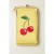 Cherry Pie crossbody telefoontasje in geel
