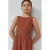 s.Oliver getailleerd jumpsuit bruin