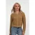 Fifth House gebreid vest camel met glitter