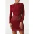 GUESS Kristal Dress Dark Jam Red