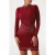 GUESS Marciano By  Kristal Dress Dark Jam Red