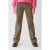 Shoeby straight leg jeans high waist met panterprint bruin