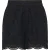 Only Onlfrani emb pull up shorts wvn black
