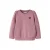 NAME IT MINI rechtvallende sweater met borduursels – oudroze