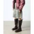 Dr. Martens Anistone BKR leren hoge laarzen Dark Brown Crazy Horse