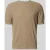 Marc O’Polo regular fit T-shirt van mix van katoen en linnen