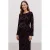 VERO MODA MATERNITY gebloemde zwangerschaps maxi jurk – donkerbruin