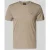 EA7 Emporio Armani T-shirt van viscosemix met labelpatch