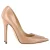 Jimmy Choo Anouk pumps met spitse neus in beige leer