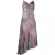 AllSaints Alexia Luisa Dress Rainbow Blue